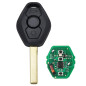 ProPlip Clé avec électronique à Programmer Compatible avec 3 5 7 Z4 E36 E38 E39 E46 E53 E83 E85 E86 M5 M3 X3 X5 320 2 Boutons té ProPlip Clé avec électronique à Programmer Compatible avec 3 5 7 Z4 E36 E38 E39 E46 E53 E83 E85 E86 M5 M3 X3 X5 320 2 Boutons té