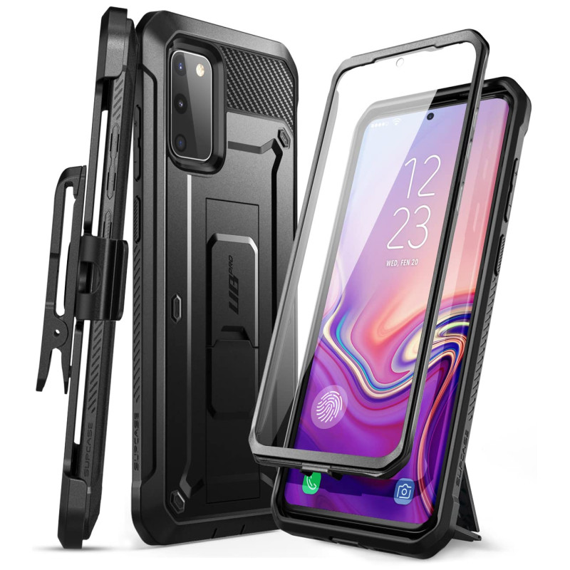 SUPCASE Coque pour Samsung Galaxy S20 FE (2020) [Unicorn Beetle Pro] Coque Antichoc Intégrale Protection Robuste avec Protecteur