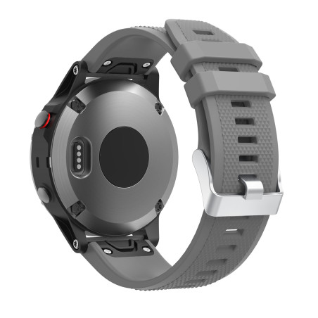TOPsic Bracelet Fenix 5/Fenix 5 Plus, Bracelet de Montre 22mm Bande Remplacement en Silicone pour Fenix 5/5 Plus/Fenix 6/6 Pro/F