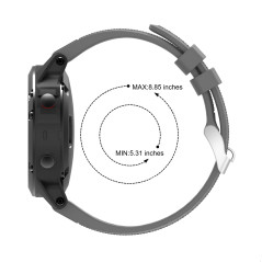 TOPsic Bracelet Fenix 5/Fenix 5 Plus, Bracelet de Montre 22mm Bande Remplacement en Silicone pour Fenix 5/5 Plus/Fenix 6/6 Pro/F