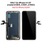 QTlier Écran de Rechange pour iPhone X 5.8", LCD Écran Tactile Digitizer Assembly avec Kit De Réparation Complet + Protecteur D' QTlier Écran de Rechange pour iPhone X 5.8", LCD Écran Tactile Digitizer Assembly avec Kit De Réparation Complet + Protecteur D'