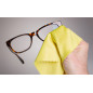 Chiffons microfibre 20 x 20 cm en Multipack – des chiffons à lunettes extrêmement doux et lavables (pack de 9)