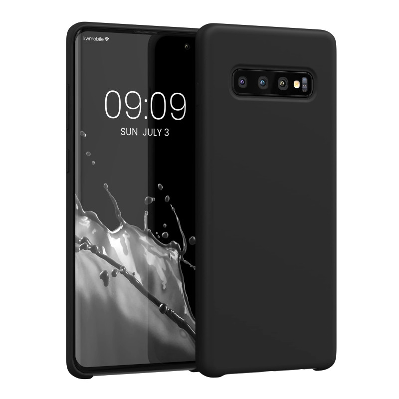 kwmobile Housse Compatible avec Samsung Galaxy S10 Plus / S10+ Coque - Housse de téléphone Protection Souple en TPU Silicone - N