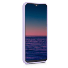 kwmobile Housse Compatible avec Samsung Galaxy A20e Coque - Housse de téléphone Protection Souple en Silicone - Lavande