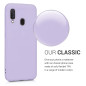 kwmobile Housse Compatible avec Samsung Galaxy A20e Coque - Housse de téléphone Protection Souple en Silicone - Lavande kwmobile Housse Compatible avec Samsung Galaxy A20e Coque - Housse de téléphone Protection Souple en Silicone - Lavande