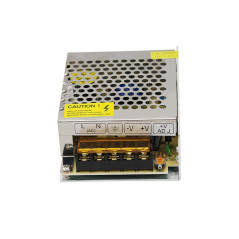 5V 5A Alimentation à découpage,25W Transformateur de Tension,Convertisseur de Commutation d'alimentation pour LED Ruban, PC Port