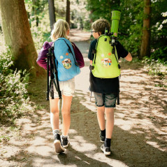 BRESSER Télescope à Objectif JUNIOR 70/400 avec Sac à Dos Vert