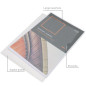 Waytex 931308 Pochette Coin Transparente A4 Grainées 90 microns – Paquet de 50 Waytex 931308 Pochette Coin Transparente A4 Grainées 90 microns – Paquet de 50