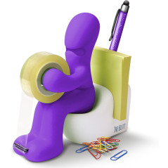 Le Butt Station Fournitures de Bureau - Dévidoir de Ruban Amusant - Porte Accessoires de Bureau Rigolo et Sympa avec Rouleau de 