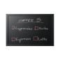 Bi-Office Back2Chalk Essentials Tableau à craie Noir Cadre en MDF Noir Mat 60x40cm Bi-Office Back2Chalk Essentials Tableau à craie Noir Cadre en MDF Noir Mat 60x40cm