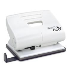 Rapesco 1522 Perforatrice ECO 2-Trous, Capacité de 22 Feuilles, Blanc