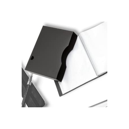 Arpan – Porte-documents avec 150 pochettes, 300 pages, noir, format A4