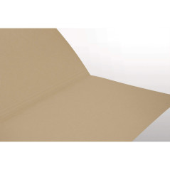 Falken - Réf. 80004153002F - Carton de 100 chemises en carte recyclée A4 - Gris