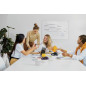 Bi-Office Tableau Blanc New Generation, Magnétique en Acier Laqué, Cadre en Aluminium, Porte-Marqueur Coulissant, 120 x 90 cm Bi-Office Tableau Blanc New Generation, Magnétique en Acier Laqué, Cadre en Aluminium, Porte-Marqueur Coulissant, 120 x 90 cm