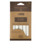 D.RECT Pastilles adhésives blanches | Amovibles | Pâte adhésive malléable | Blister de 80 pads