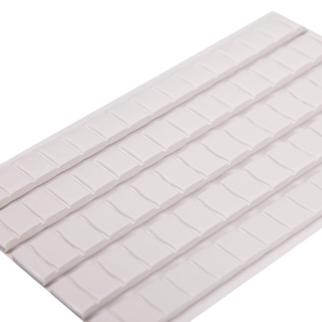 D.RECT Pastilles adhésives blanches | Amovibles | Pâte adhésive malléable | Blister de 80 pads