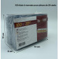 ceconcept l100tc020 pacchetto di 100 Custodie moneta 0,20 Euro, 100 Pezzi ceconcept l100tc020 pacchetto di 100 Custodie moneta 0,20 Euro, 100 Pezzi