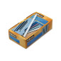 APEX Anneaux De Reliure Plastique 8mm Blanc Pack de 100-6200201