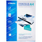 WAYTEX Pack de 100 feuilles de plastification A4 75 microns, finition brillante, transparente WAYTEX Pack de 100 feuilles de plastification A4 75 microns, finition brillante, transparente