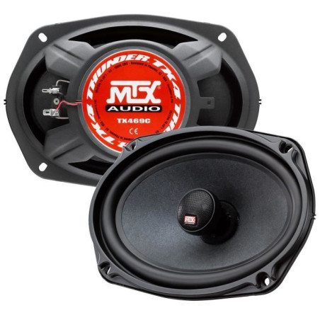 MTX Haut-parleurs coaxiaux 2 Voies TX469C - 6x9' - 100W