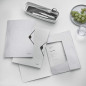 Leitz Chemise 3 Rabats, Contient jusqu'à 150 Feuilles A4, Fermeture Élastique, Plastique souple, Blanc, WOW, 45990001 Leitz Chemise 3 Rabats, Contient jusqu'à 150 Feuilles A4, Fermeture Élastique, Plastique souple, Blanc, WOW, 45990001