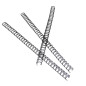RAYSON Spirale reliure métalliques, Capacité de reliure 25 feuilles, 6,4 mm, 34 anneaux, A4, Pas de 3:1, Noir, Paquet de 100 RAYSON Spirale reliure métalliques, Capacité de reliure 25 feuilles, 6,4 mm, 34 anneaux, A4, Pas de 3:1, Noir, Paquet de 100