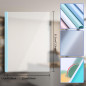 10 Pcs Clear Covers Report avec U-Type Sliding Bar, fournitures scolaires de bureau Transparent Resume Presentation File Dossier 10 Pcs Clear Covers Report avec U-Type Sliding Bar, fournitures scolaires de bureau Transparent Resume Presentation File Dossier