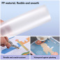 10 Pcs Clear Covers Report avec U-Type Sliding Bar, fournitures scolaires de bureau Transparent Resume Presentation File Dossier 10 Pcs Clear Covers Report avec U-Type Sliding Bar, fournitures scolaires de bureau Transparent Resume Presentation File Dossier