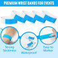 400 Pièces Bracelet D'identification, Imperméable Bracelet Papier, 4 Couleurs Bracelet Festival, Bracelet Evenementiel pour Fete 400 Pièces Bracelet D'identification, Imperméable Bracelet Papier, 4 Couleurs Bracelet Festival, Bracelet Evenementiel pour Fete
