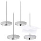 TSHAOUN 4 pcs Pique-Note en Métal, Facture Aiguille avec Rond Support Base, Porte-Mémo Pique-Fiches Porte Mémo Pour Factures Por TSHAOUN 4 pcs Pique-Note en Métal, Facture Aiguille avec Rond Support Base, Porte-Mémo Pique-Fiches Porte Mémo Pour Factures Por