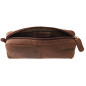 LEABAGS Grande Trousse en Cuir | Porte-Stylo Porte-Bagages pour Homme | Université école de Travail | Trousse à Sac | Étui en Cu LEABAGS Grande Trousse en Cuir | Porte-Stylo Porte-Bagages pour Homme | Université école de Travail | Trousse à Sac | Étui en Cu
