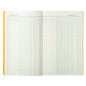 Exacompta - Réf. 7500E - 1 Piqûre JOURNAL DE CAISSE OU BANQUE - 2 libellés - 5 Débit et 5 Crédit - 31 lignes - 80 pages foliotée