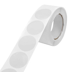 GZGXKJ 1000 Pièces Étiquette de Sceau Transparent 1Pouces Autocollants Enveloppe Ronde Étiquettes Autocollants Rondes Transparen
