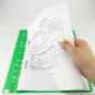 D.RECT Chemises de Présentation à Lamelles A4 – Lot de 10 – Couverture Transparente – Reliures à Feuilles Mobiles avec Perforati D.RECT Chemises de Présentation à Lamelles A4 – Lot de 10 – Couverture Transparente – Reliures à Feuilles Mobiles avec Perforati