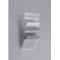 Durable Flexiboxx Présentoir Mural 6 A4 Paysage Transparent Durable Flexiboxx Présentoir Mural 6 A4 Paysage Transparent