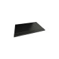 Pavo Sous-main à rabat simili cuir L50 x H35 x P1 cm Noir