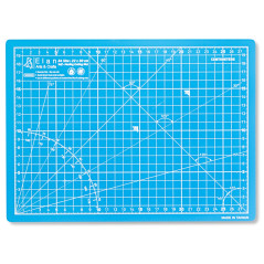 Elan Tapis de Découpe A4 Bleu, Tapis de Coupe Auto-cicatrisant 22x30 CM, Planche de Découpe à 5 Couches, Self-Healing Cutting Ma