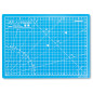 Elan Tapis de Découpe A4 Bleu, Tapis de Coupe Auto-cicatrisant 22x30 CM, Planche de Découpe à 5 Couches, Self-Healing Cutting Ma