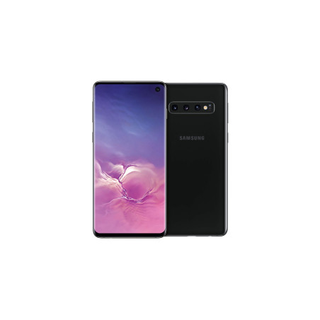 Samsung Galaxy S10 - Smartphone portable débloqué 4G (Ecran : 6,1 pouces - Dual SIM - 128GO - Android)