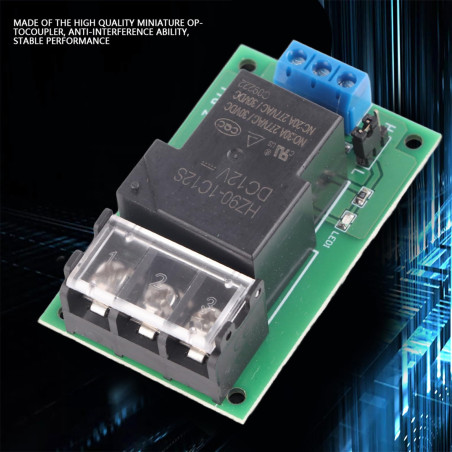 Module de Relais de Déclenchement Module Relais à Sens Module d'isolement du photocoupleur Déclenchement Haut/Bas 30A DC5V/12V/2