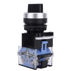 Interrupteur Rotatif AC 660V 10A BEM38-20X 22mm 3 Positions pour Tableaux de Commande