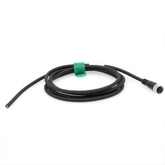 HangTon Actionneur d'encodeur de capteur M12 A codé 4 broches femelle pour fil ouvert pour automatisation industrielle, périphér