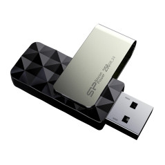 Silicon Power Blaze B30 256 Go USB 3.0 (3.1 Gen 1) Type-A Black, Silver USB Flash Drive – USB Flash Drives (256 Go, USB 3.0 (3.1