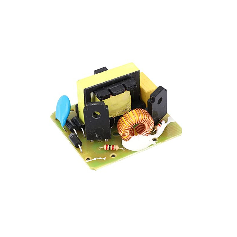 Convertisseur de Tension DC-AC, 12V à 220V, 40W, Transformateur Élévateur, Module d'Alimentation, Dimensions 4.3x3.8x2.5cm Convertisseur de Tension DC-AC, 12V à 220V, 40W, Transformateur Élévateur, Module d'Alimentation, Dimensions 4.3x3.8x2.5cm
