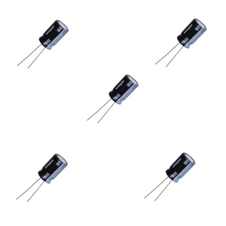HeyNana - Condensateur Electrolytique 2200uF 2200mF 63 V. 5 Pcs