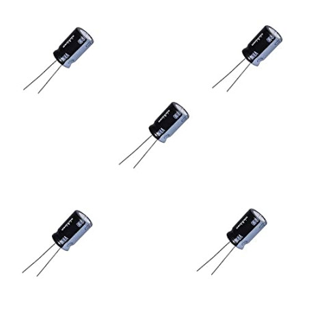 HeyNana - Condensateur Electrolytique 2200uF 2200mF 63 V. 5 Pcs