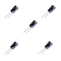 HeyNana - Condensateur Electrolytique 2200uF 2200mF 63 V. 5 Pcs