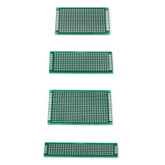 QWORK® 50pcs PCB Board Kits, 20pcs PCB Universal Board + 10pcs 3 Pin Broches Bornier à Visser + 20pcs Male/Femelle Header Connec