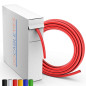 Gocableties - Mini bobine de gaine thermorétractable imperméable - rouge - 4,8 mm x 10 m - rapport de rétrécissement 2:1 - isola Gocableties - Mini bobine de gaine thermorétractable imperméable - rouge - 4,8 mm x 10 m - rapport de rétrécissement 2:1 - isola