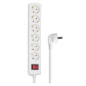 Hama Multiprise 6 Prises 16A avec Interrupteur (Rallonge multiprises 1.4m, Bloc 6 Prises Type F Schuko, 3680W Max, Idéal Bureau Hama Multiprise 6 Prises 16A avec Interrupteur (Rallonge multiprises 1.4m, Bloc 6 Prises Type F Schuko, 3680W Max, Idéal Bureau